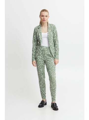 ICHI Jackenblazer IHKATE PRINT BL12 - 20118148  Ausgefallener Blazer mit All-Over-Print in Grün