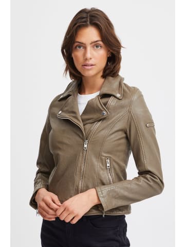 Oxmo Lederjacke OXDenio Jacket in Braun