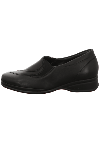 Semler Slipper bequem in schwarz