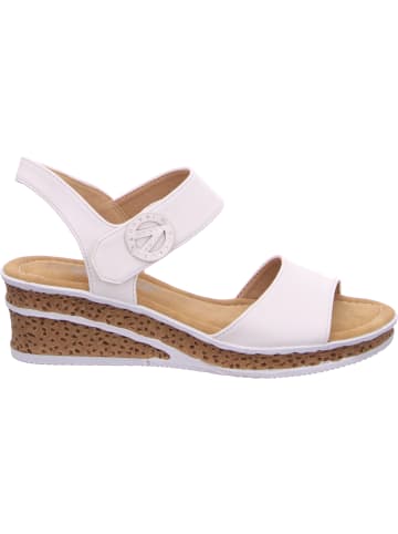 Sun & Shadow Keilsandalette in weiß