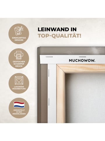 MuchoWow Leinwand bilder Federn (BxH)