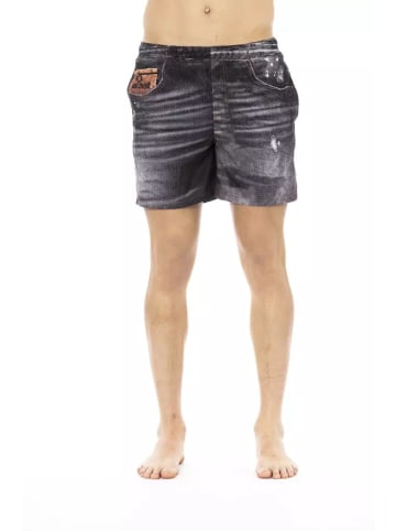 Just Cavalli Schwarz Polyester Herren Bade Kurz