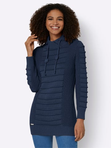 WITT WEIDEN Longpullover in dunkelblau