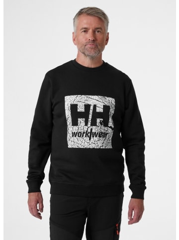 Helly Hansen Pullover "Logo Sweatshirt" in Schwarz