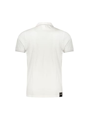 ACCADEMIA MILITARE Weiß Herren Poloshirt aus Baumwolle