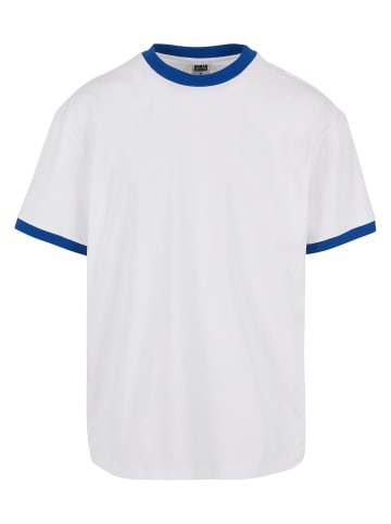 Urban Classics T-Shirts in white/royal