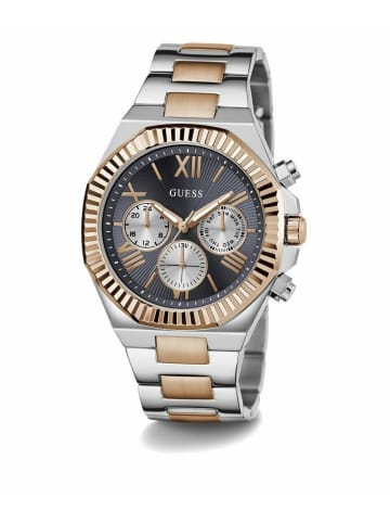 Guess Analoguhr für Herren in silber