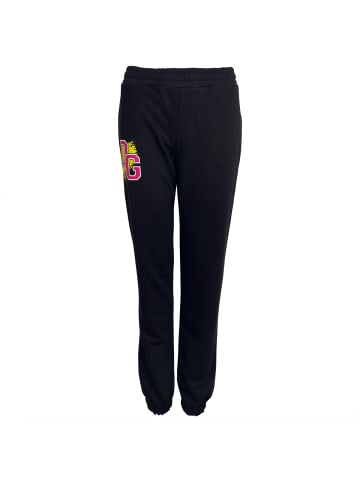 Roberto Geissini Stripe Jogginghose Schwarz Pink