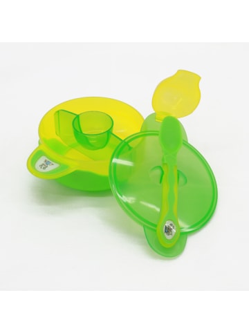 Vital Baby Baby-Set mit Unterteiler in Grün/Gelb