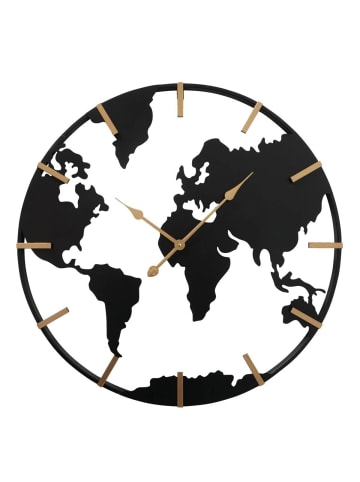 Boltze Wanduhr in schwarz