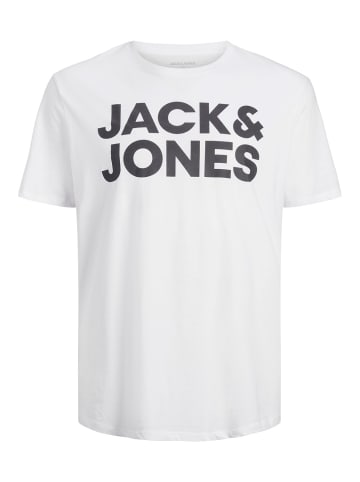 Jack & Jones T-Shirt JJECORP LOGO in Weiß
