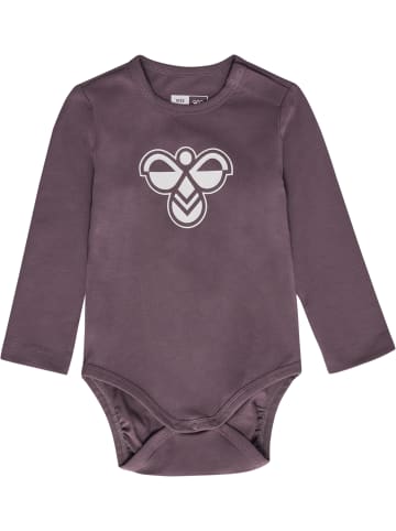 Hummel Druckknopf Strampler Hmlmini Kinder in BLACK PLUM