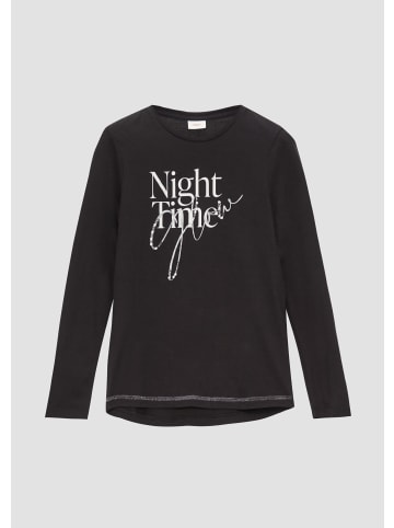 s.Oliver T-Shirt langarm in Schwarz