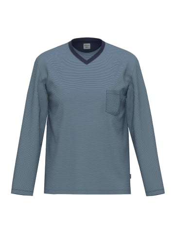 Ammann Schlafanzug Oberteil Organic Cotton - Mix & Match in Citadel