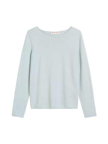 Marc O'Polo Feinstrick-Pullover Regular in Silvery Blue