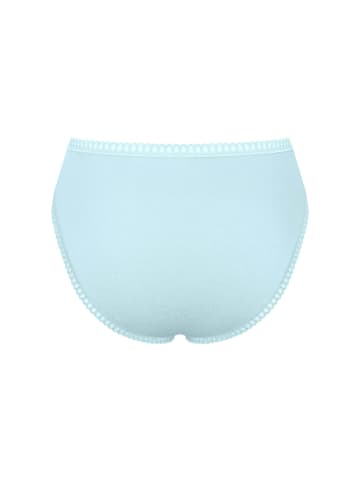 Sloggi Slip 3er Pack in Weiß/Blau