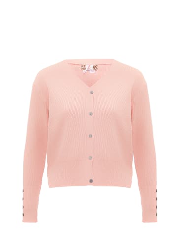 leo basics Damen Strickjacke in Rosa