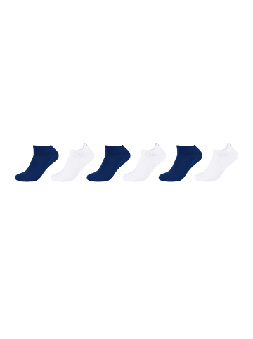 camano Sneakersocken 6er Pack ca-soft in solidate blue