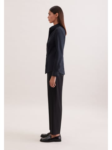 Seidensticker Hemdbluse Slim in Schwarz