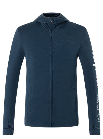 super.natural Merino Jacke in blau