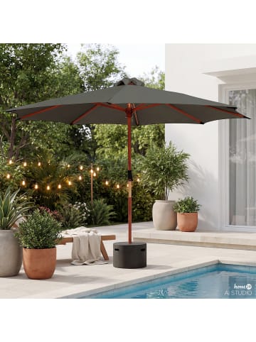 home24 Sonnenschirm Floriva in Salbei