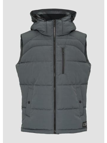 s.Oliver Outdoor-Weste in 9581_schiefergrau