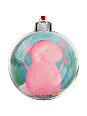 Mr. & Mrs. Panda Weihnachtsanhänger Axolotl Hurra Design ohne Sp... in Weiß