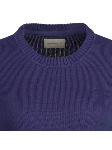 Gant Strickpullover in Blau (Dusty Navy)
