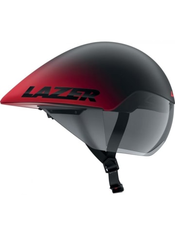 BASIL Helm Volante KinetiCore Triathlon/Zeitfahren Matte Black Red (S) -