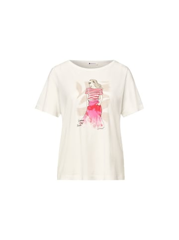 Street One T-Shirt in off white