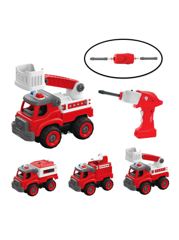 LEXIBOOK® CROSSLANDER® Fireman 3-in-1 Feuerwehr-Set mit Bohrmaschine