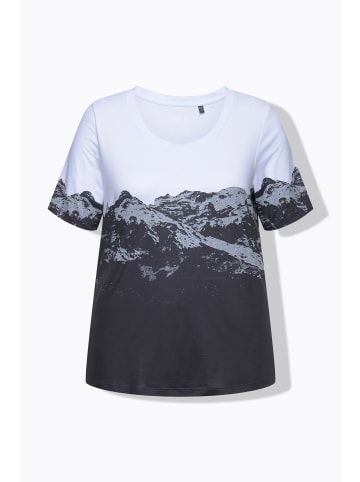 Ulla Popken Shirt in schneeweiß