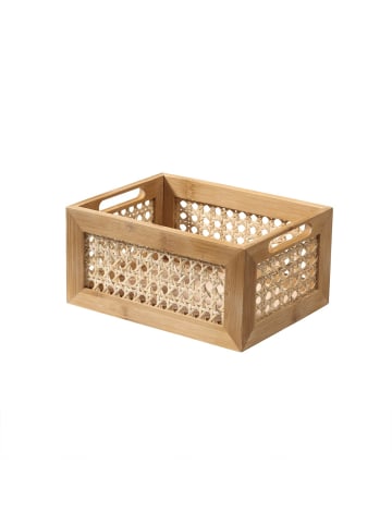 CALICOSY Box in Braun - (W)25 x (H)12 x (L)18 cm