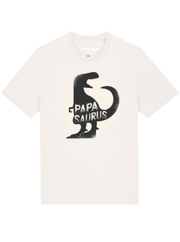 wat? Apparel T-Shirt Papasaurus in Off White