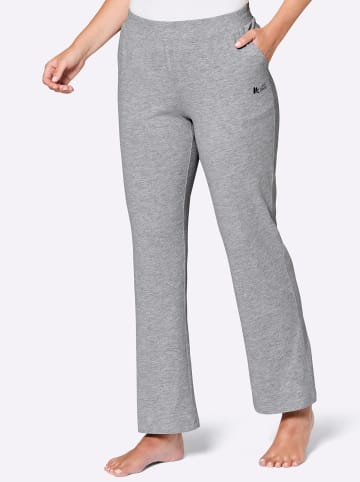 WITT WEIDEN Hose in grau-meliert