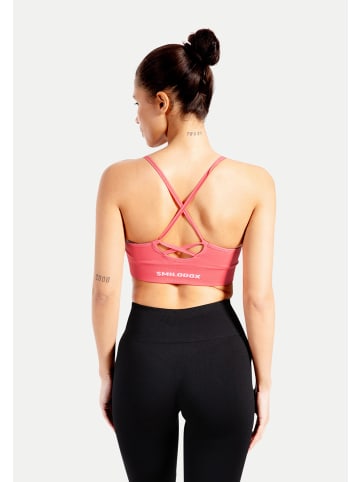 SMILODOX Sport BH Cetrina in Rosa