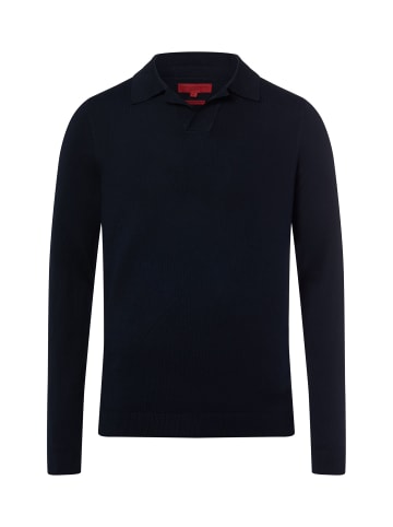 Finshley & Harding Strickpullover in marine - 0002