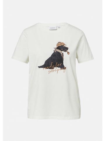 comma T-Shirt in 01D8_weiß