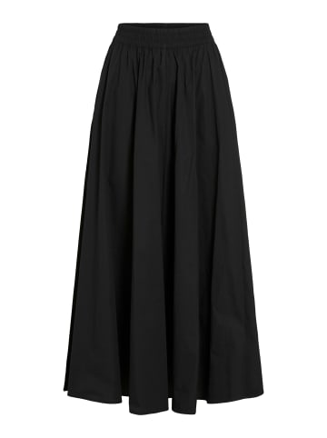 Vila VIVALENCIA HW ANKLE SKIRT/2 in Black Beauty