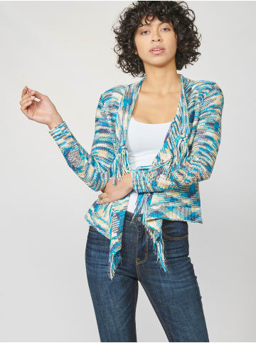 KOROSHI Strickjacke in blau