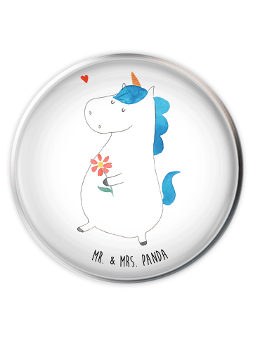Mr. & Mrs. Panda Stöpsel Einhorn Spaziergang ohne Spruch in Weiß