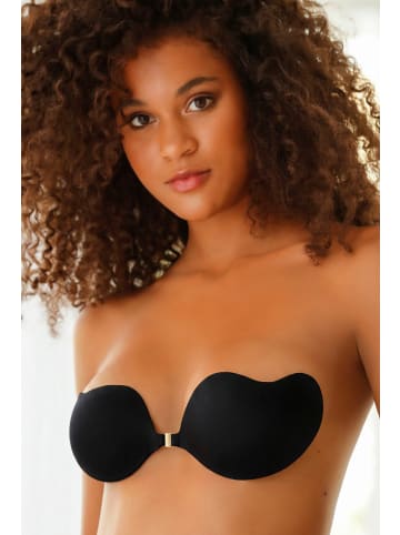 LASCANA Klebe-BH in schwarz