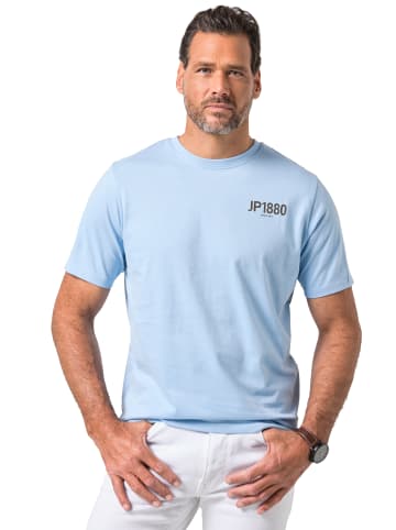 JP1880 Kurzarm T-Shirt in helles blau