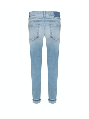 CAMBIO Slim Fit Jeans für Damen in blau