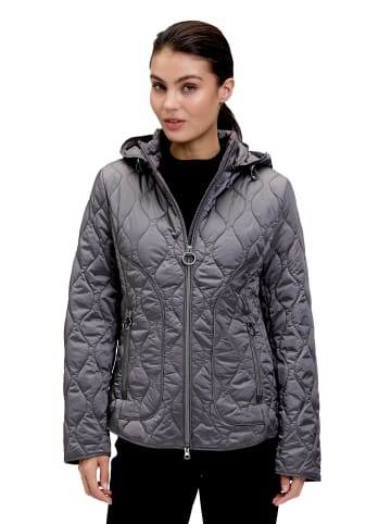 Betty Barclay Outdoorjacke mit abnehmbarer Kapuze in Dunkel Grau