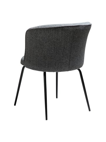 ebuy24 Esszimmerstuhl Bliss Dunkel Grau 2er Set