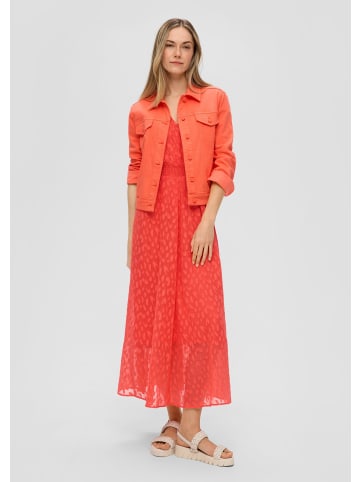 s.Oliver Kleid lang in Orange