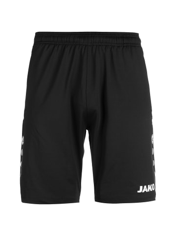 Jako Trainingsshorts Allround in schwarz / weiß