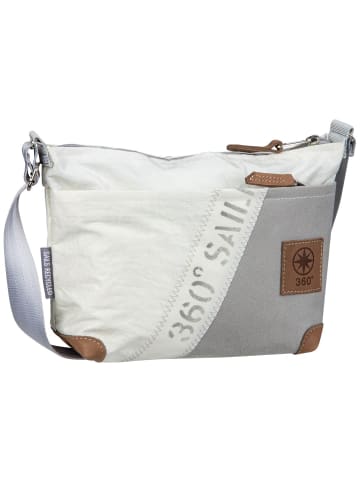 360 grad Beuteltasche Deern Lütt in Stencil-Weiß/Grau