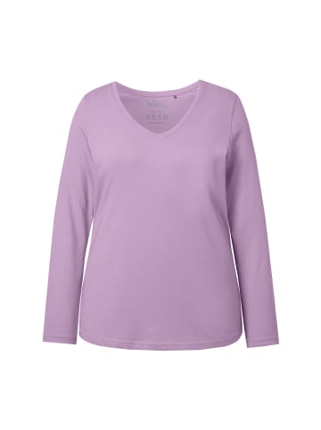 Ulla Popken Shirt in lavendel
